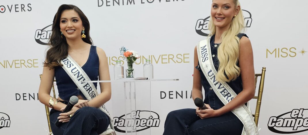 Victoria Kjaer, Miss Universo 2024, inauguró el lanzamiento de Denim Lovers en Panamá